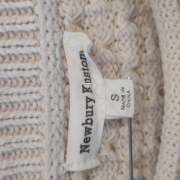Vintage knit cropped sweater coastal cowgirl - Picture 2 of 4